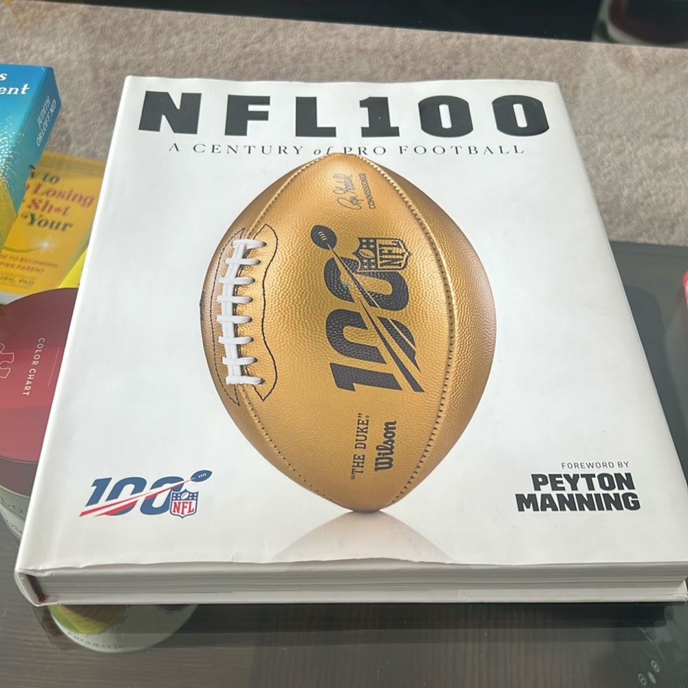 NFL 100 A Century of Pro Football book